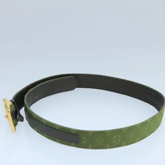 LOUIS VUITTON Monogram Mini Ceinture Belt 36.6"""""""" TST Khaki LV - Picture 4 of 9